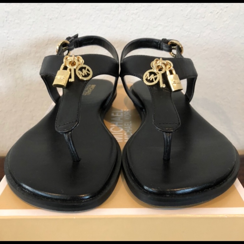 Michael Kors Leather Sandals